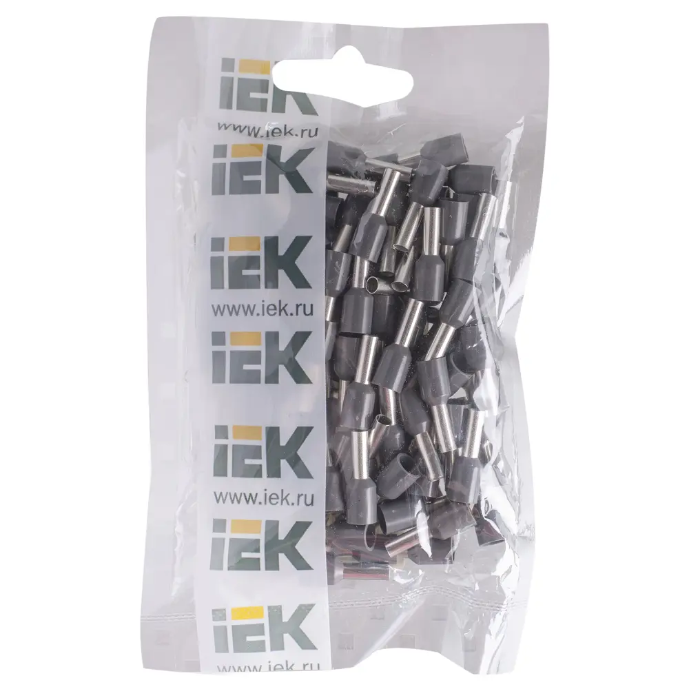 Наконечник-гильза Е4009, 4 мм2, цвет серый, 100 шт IEK STLM-2045753 - Вид №2