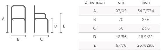 Midj Поворотное офисное кресло из ткани с 5 спицами на колесиках Dalia sun-id-1513002 - Вид №1