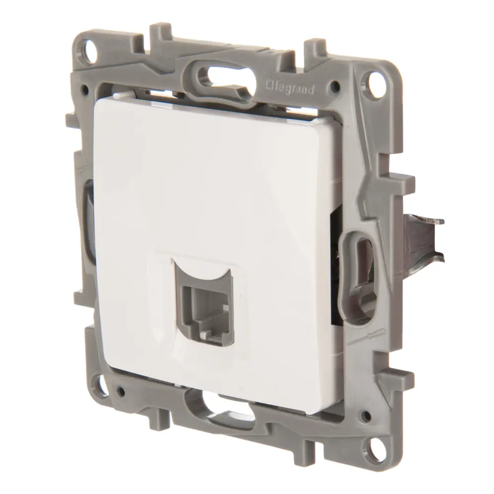 Телефонная розетка Legrand Etika RJ11 для скрытого монтажа 17356231 STLM-0007965 - Вид №2