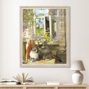 91626586 Картина в раме Grafis-art Случайная гостья 57x47 см STLM-0828979