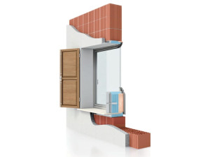 Моноблок подрамник для жалюзи и жалюзи