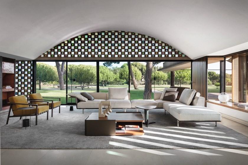 Molteni & C. Модульный угловой диван из ткани sun-id-1410620 - Вид №5