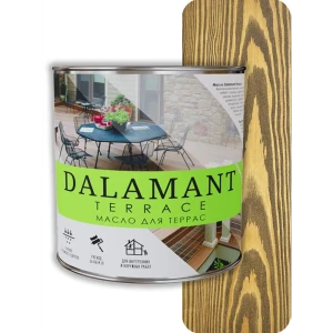 91951349 Масло для террас Dalamant Terrace матовое цвет орех 2 л STLM-1379169
