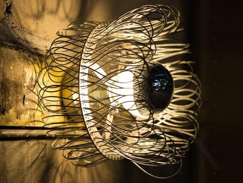 Quasar Настенный светильник из металла Cloche sun-id-1449024