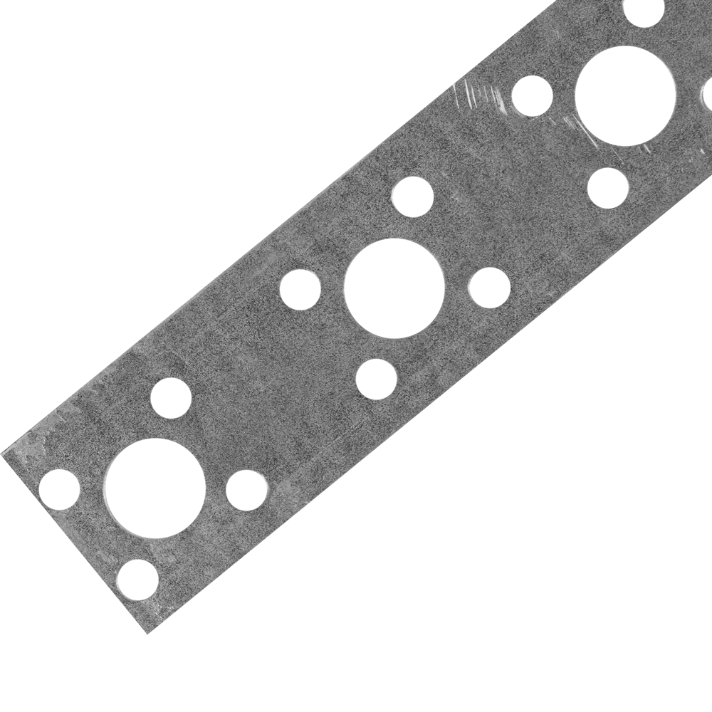 Перфорированная лента прямая LP 20x0.5 5 м оцинкованная сталь цвет серебро Santreyd STLM-2133059