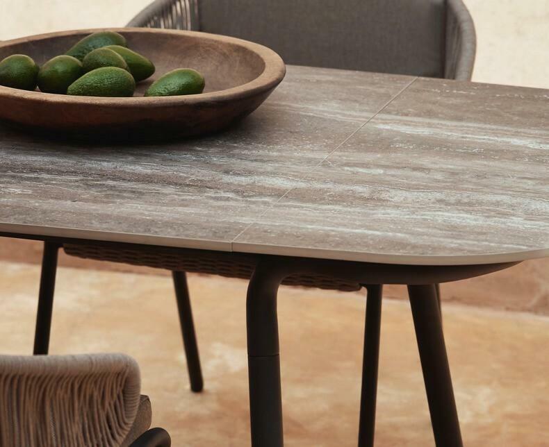 MNST998 Обеденный стол pa lava 280см x 85см Manutti Minus - Вид №6