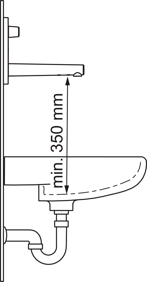 Oras 3007C Панель смесителя для умывальника, 230/12 V 3007C Inspera Хром  - Вид №3