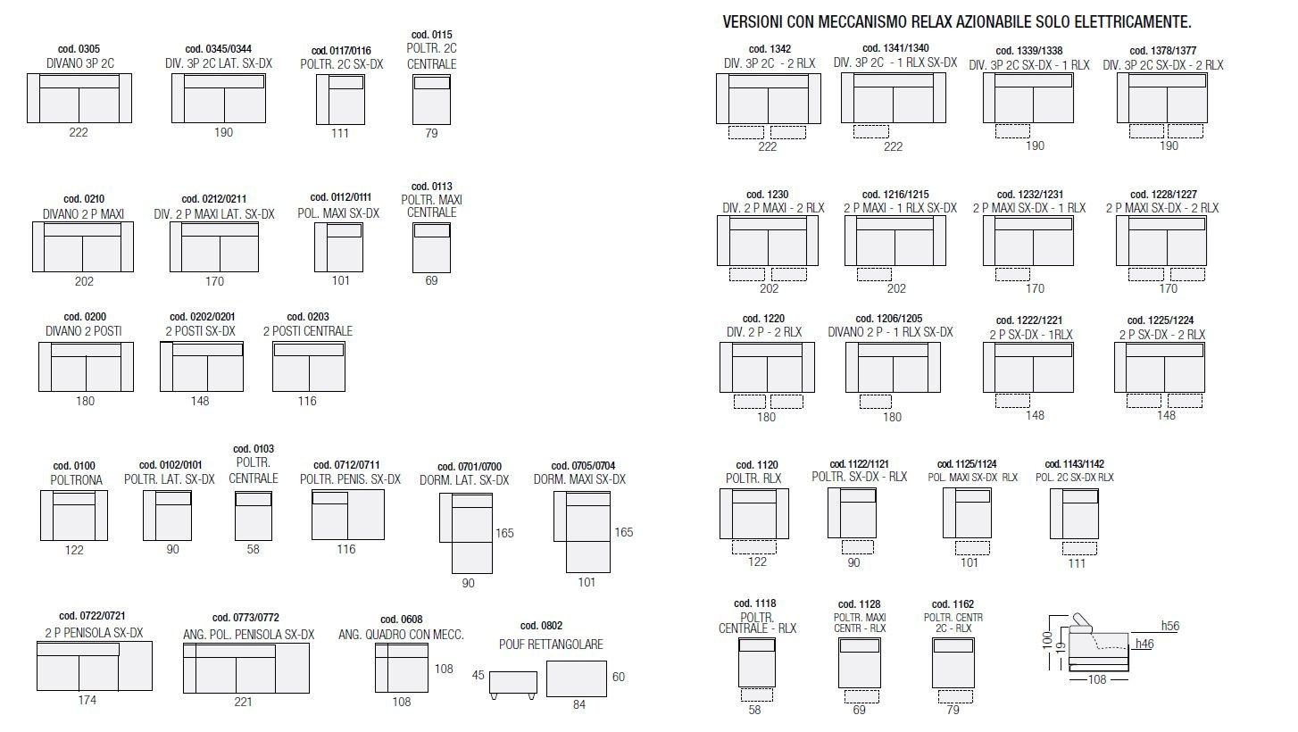 Кожаный угловой диван с электрическим движением Egoitaliano CANDICE ARCH-00087706 - Вид №2