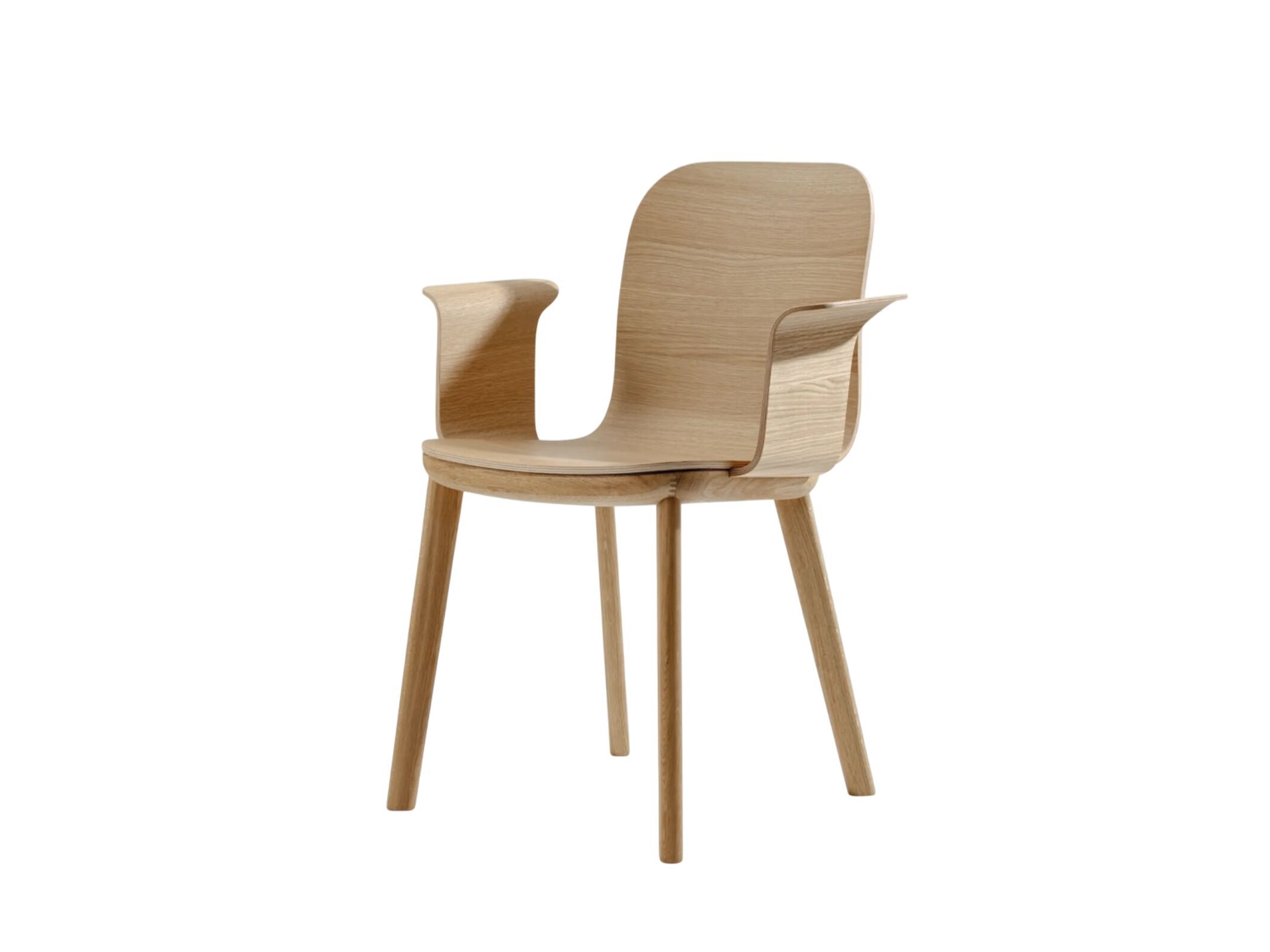 Деревянный стул с подлокотниками ZEITRAUM Aeon ARCH-00108827 - Вид №5