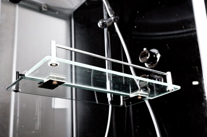 D08S Душевая кабина DETO Серия D B01S LED BLACK - Вид №2