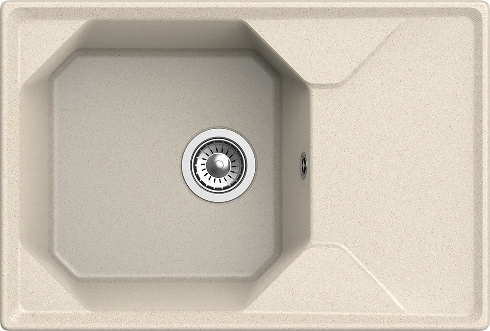 Кухонная мойка Искусственный камень UNIQUE S176 GranFest U-740L-S176