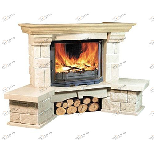 Каминная облицовка Bella Italia WERSAL угловая 1856