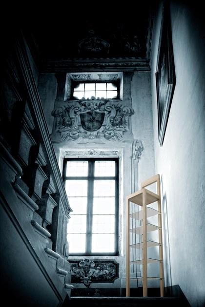 Morelato Открытый книжный шкаф из ясеня  Art. 6202/f  - Вид №2