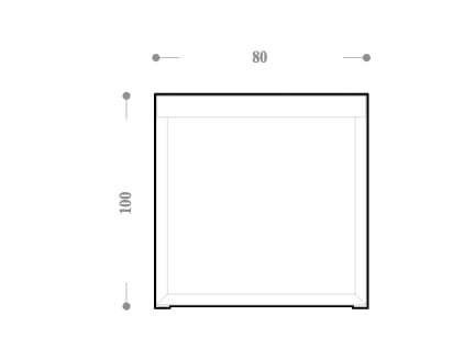 Ограждение из оцинкованной стали DIMCAR CIAK ARCH-00077106 - Вид №3