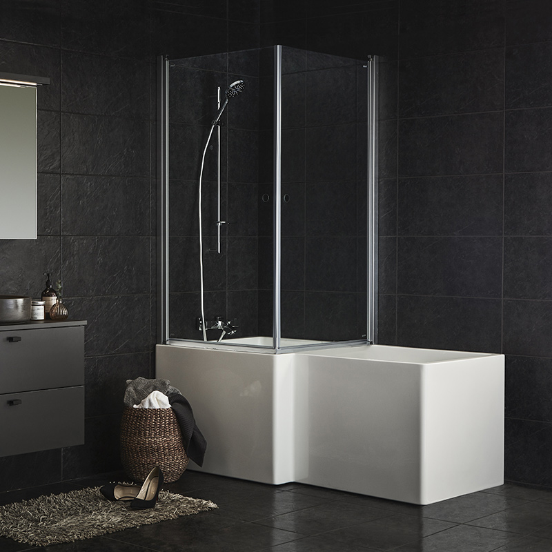 20051026 Ванная Udde 1600 Правая Westerbergs Белый 