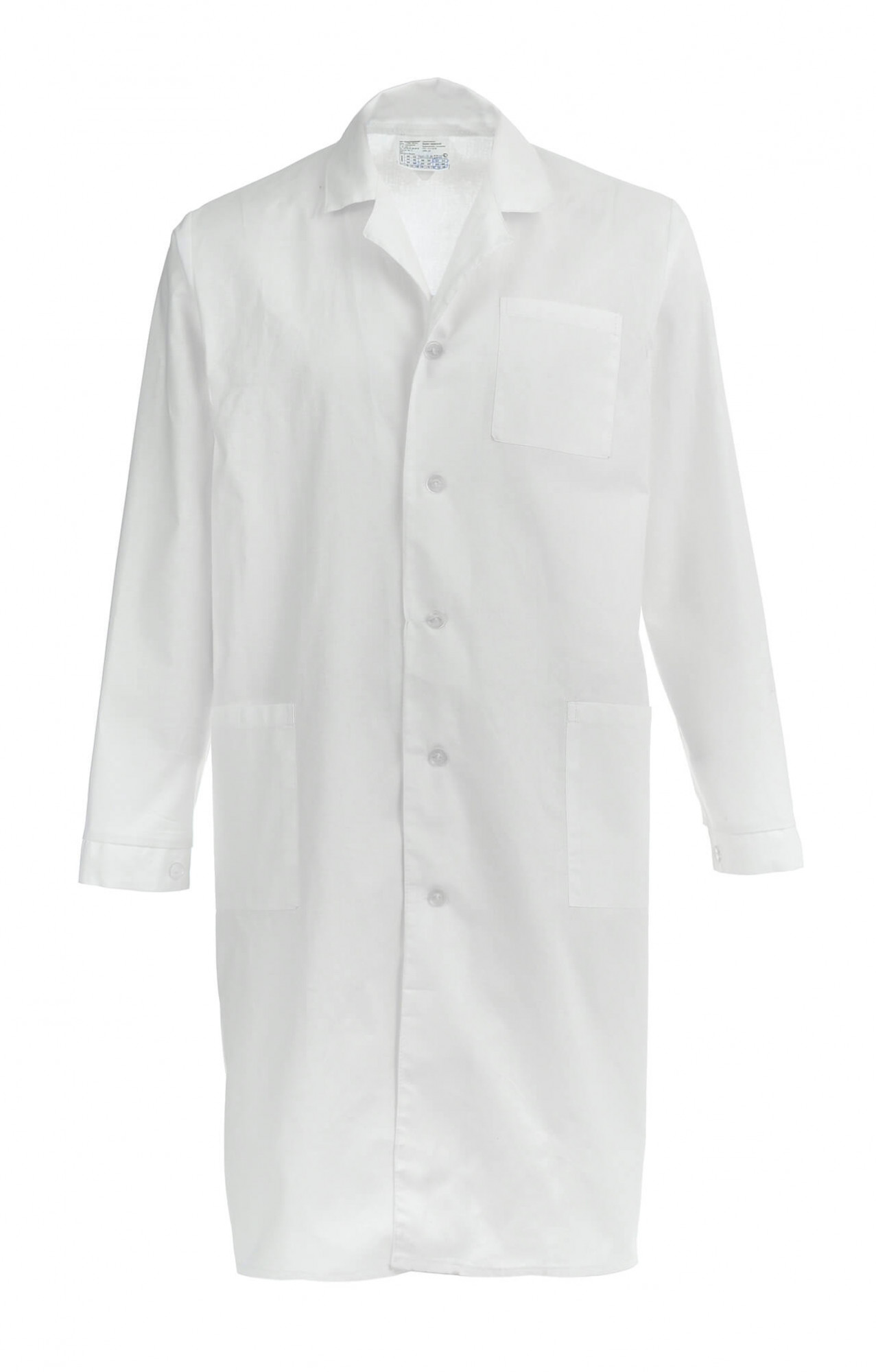 61727 Халат мужской белый  Медицинская одежда  размер 56-58/182-188 Спецодежда 