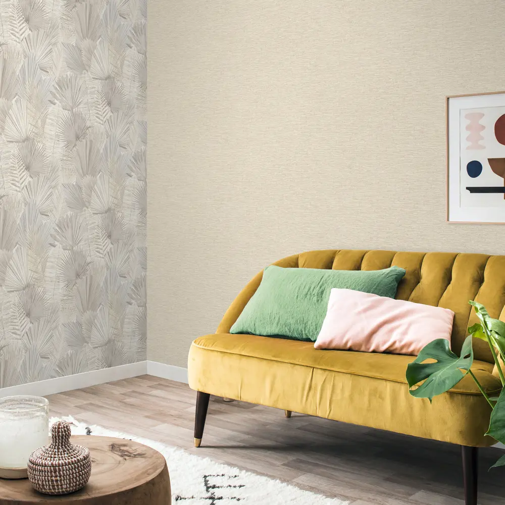 Обои флизелиновые Wall Up Holiday ротанг бежевые 1.06 м 647655 STLM-2168245 - Вид №4