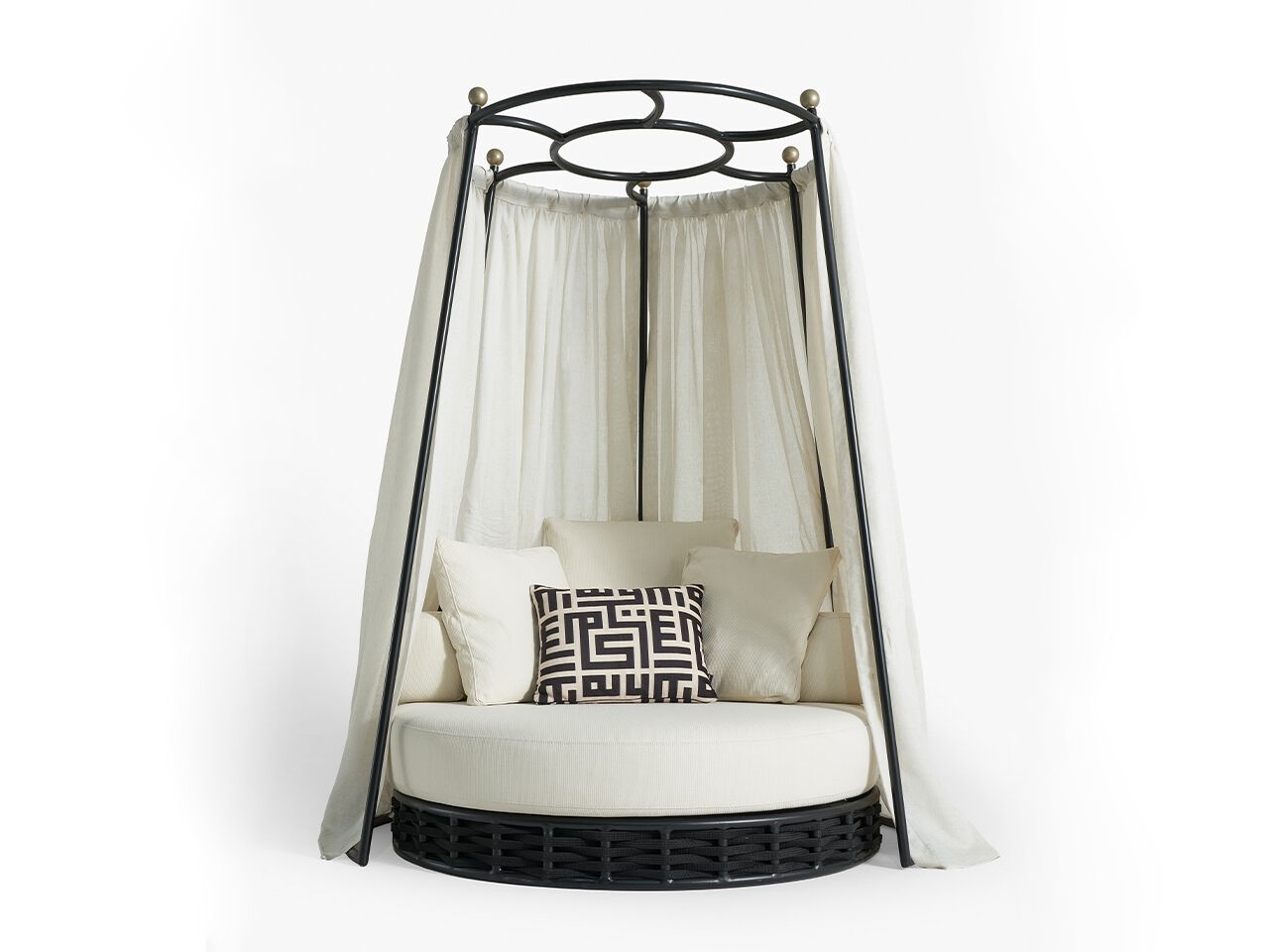 Круглая Садовая кровать с навесом с навесом NDESIGN Ezora ARCH-00049832 - Вид №4