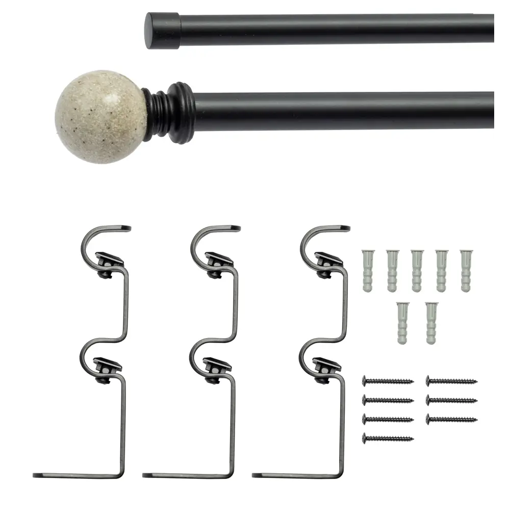 Двухрядный карниз HB-CR001 для двойных штор 160-300 см 89402589 Santreyd STLM-1583636 - Вид №1