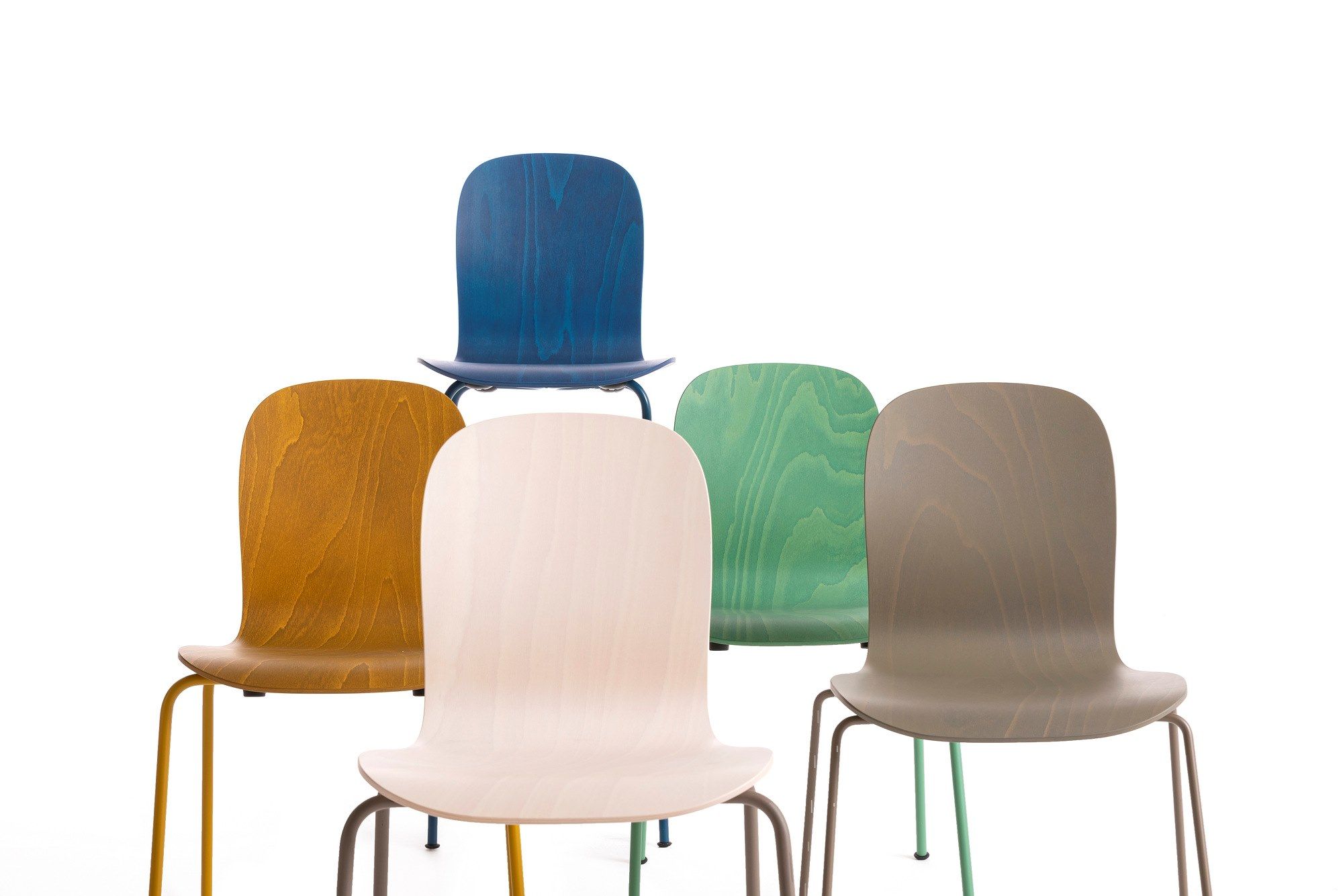 Многослойный штабелируемый стул CAPPELLINI Tate Color ARCH-00113602 - Вид №4