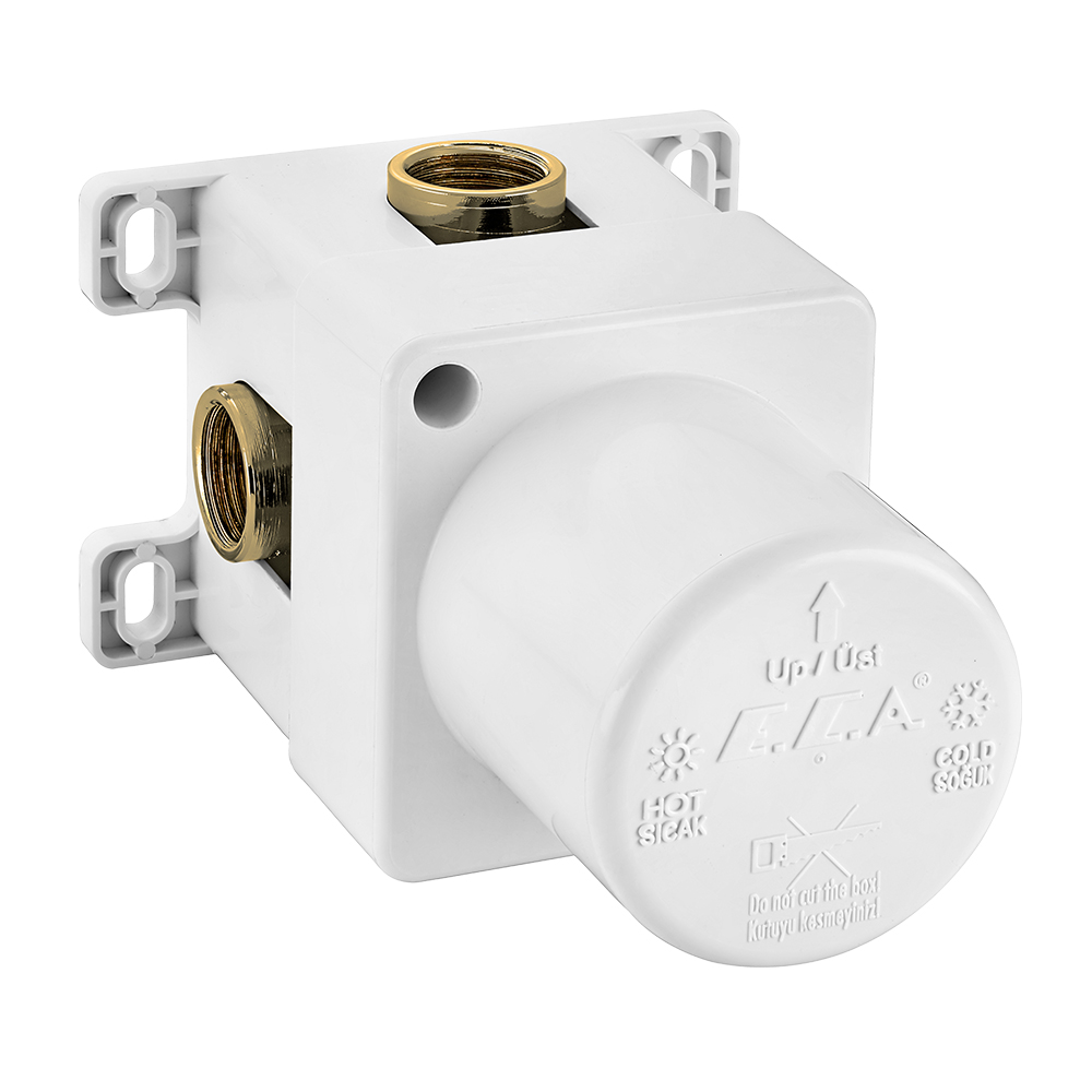 102166102c1  Смеситель для душа скрытого монтажа Sıva Altı Grubu- матовый черный Eca 