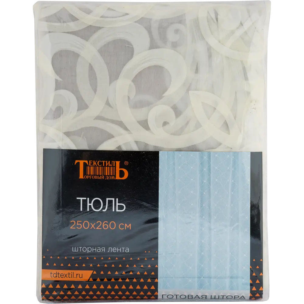 Тюль органза с каймой на ленте, 250x260 см ТОРГОВЫЙ ДОМ ТЕКСТИЛЬ STLM-2159520 - Вид №6