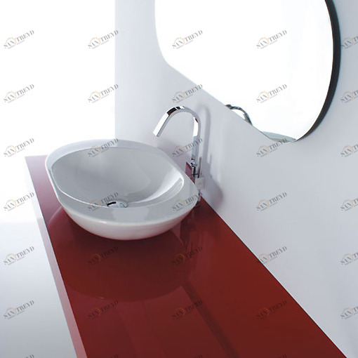 OV06040001 Накладная раковина на столешницу  овальная Disegno Ceramica 