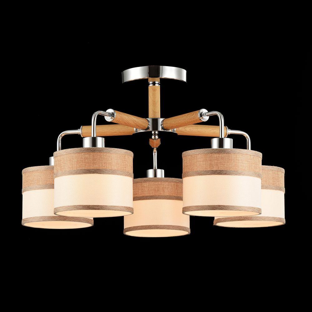 Потолочная люстра Freya Helen FR5329-PL-05-CH FREYA HELEN 187918 Коричневый  - Вид №3