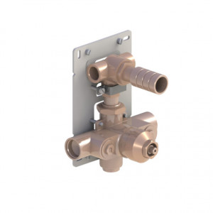 93.593 pour habillage 07.508 50.508 Корпус термостата 93593 скрытого монтажа со смесителем / переключателем HORUS Range Montmartre