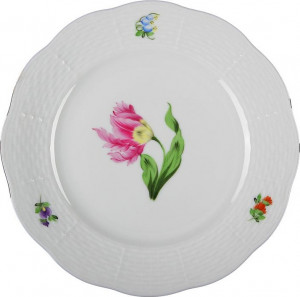 53507 Herend Тарелка десертная 16,5см "Китти" (розовая) Фарфор