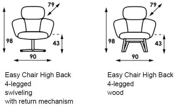 Artifort Кресло с подголовником Bras sun-id-1368348 - Вид №3