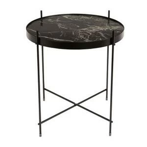 Стол журнальный Cupid Marble черный