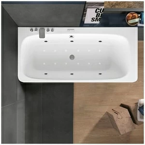 Ванна Gruppo tressee Suri 170 AWA-V277N-SX белая с гидромассажем и аэромассажем прямоугольная левая