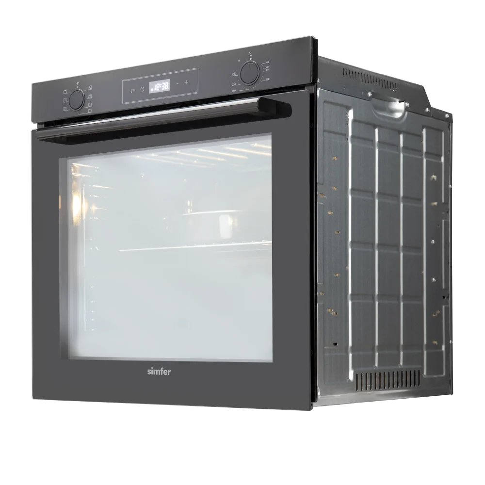9240927 Электрический духовой шкаф Simfer B6ES68177 черный STDN-0032816 - Вид №1