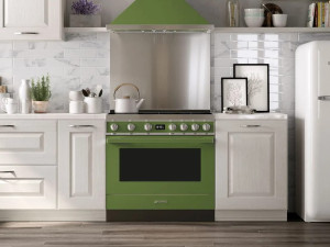 Отдельно стоящая кухня с индукционной плитой