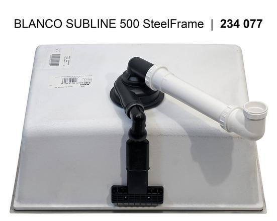 524107 Кухонная мойка Blanco Subline 500-IF aнтрацит  Blanco Subline Антрацит - Вид №12