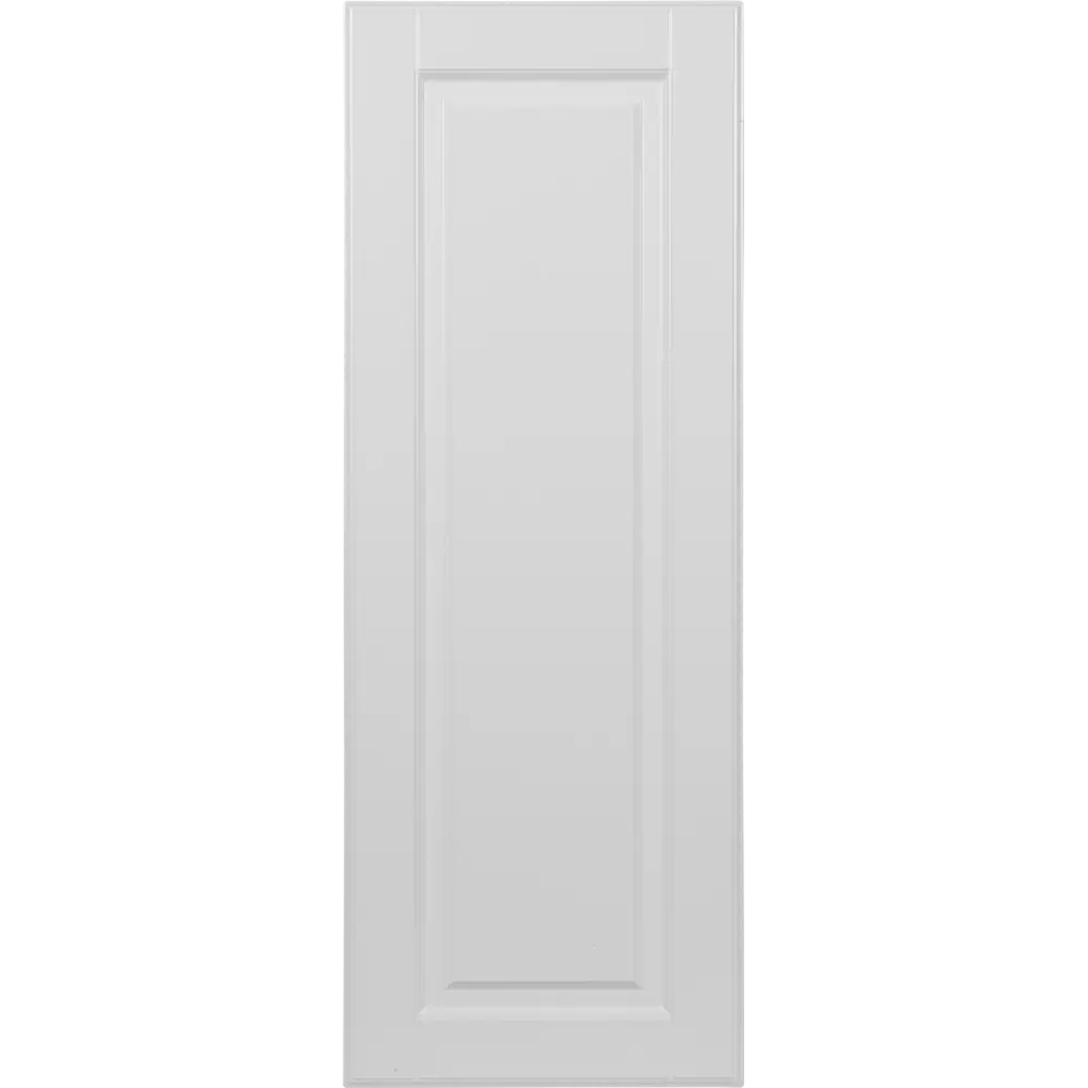 Дверь для шкафа Delinia «Леда белая» 45x92 см, МДФ, цвет белый 81974941 STLM-2056830