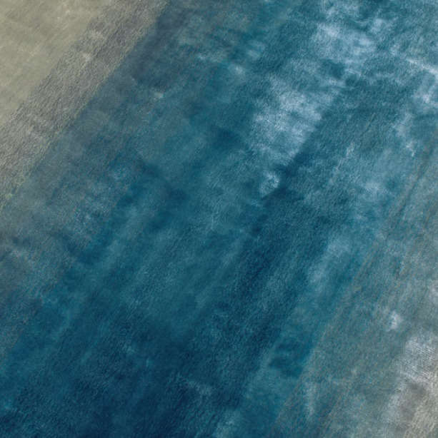 Ковер Geos Дымчато-голубой 160*230 CARPETDECOR ДИЗАЙНЕРСКИЕ, HANDMADE, ДЕТСКИЕ 240183 Голубой  - Вид №2