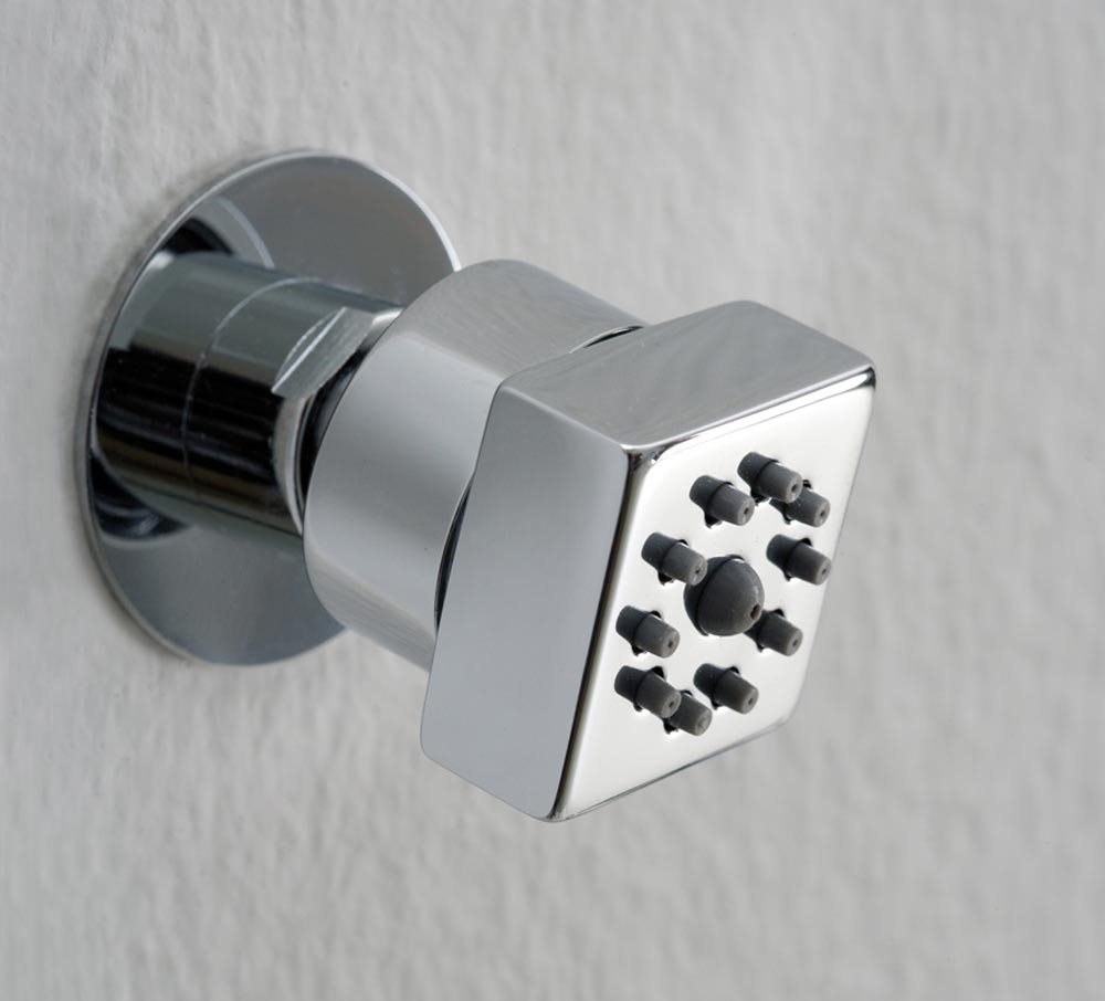 I00135 Потолочный & настенный душ Cubic-Gom 34 x 34 mm BOSSINI  - Вид №3