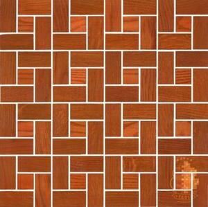 Мозаика и 3D панели из дерева Tarsi Городок 2d415 Дуб Селект (Гладкая) 333х333 мм.