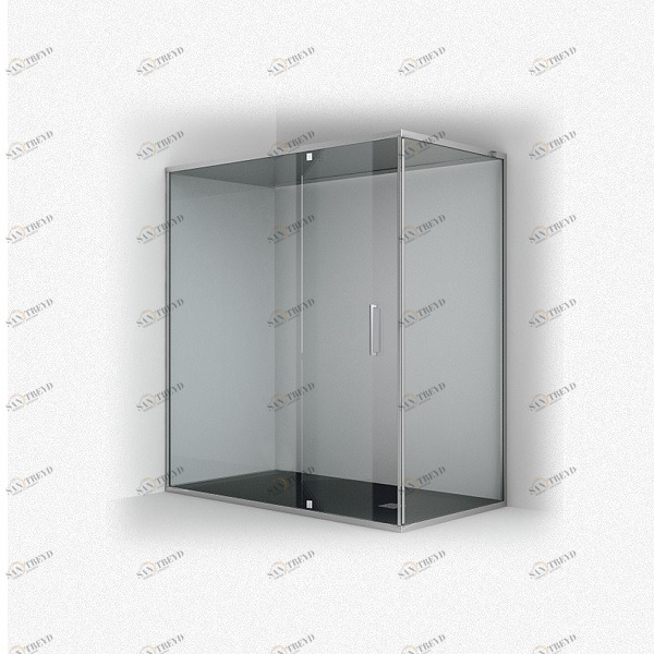 Ограждение для душа и турецкой бани Gemini 5 90х70 см 1GNH4S0 Gruppo Geromin