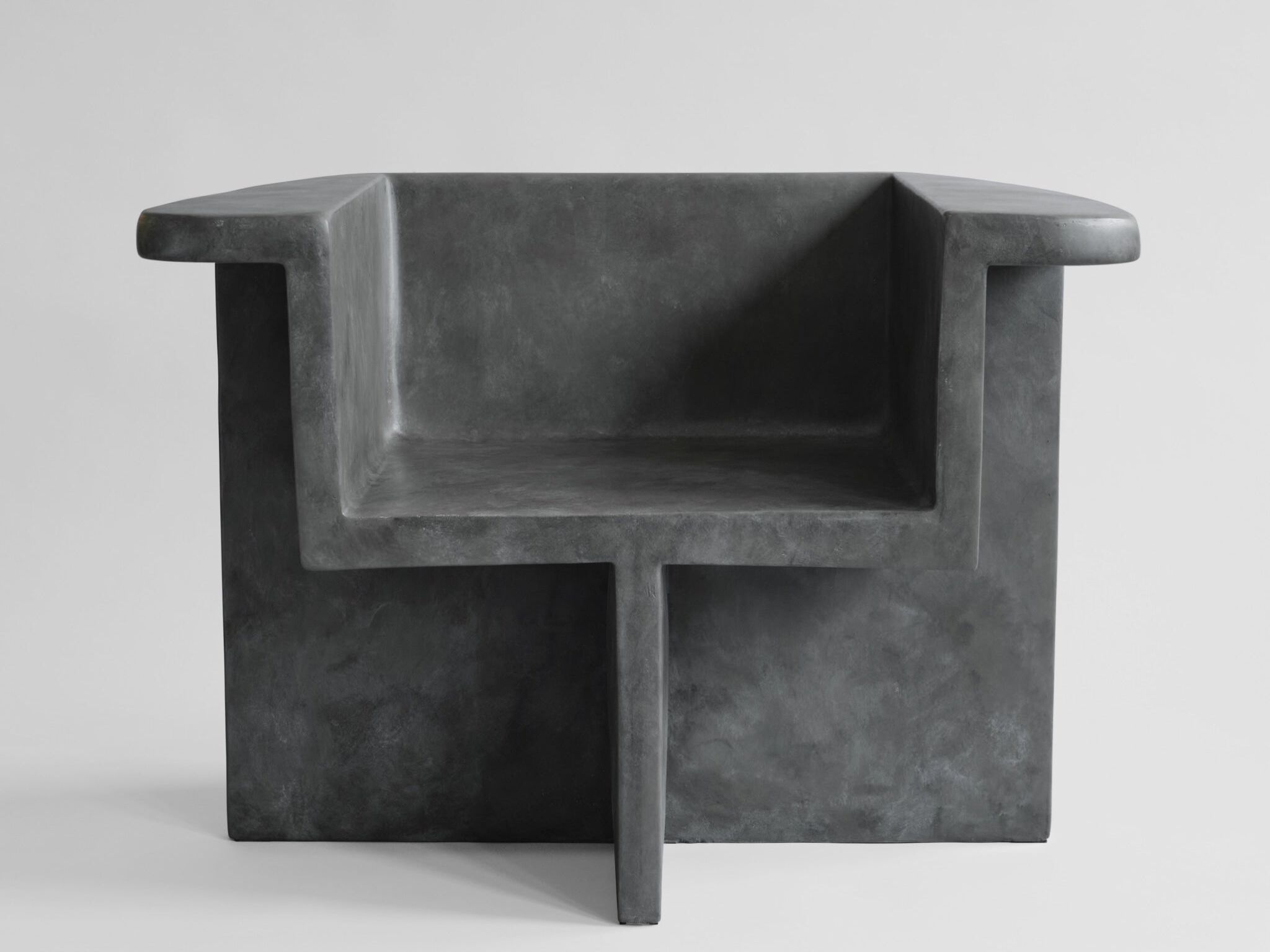 Кресло из волокнистого бетона с подлокотниками 101 Copenhagen Brutus ARCH-00146208 - Вид №1