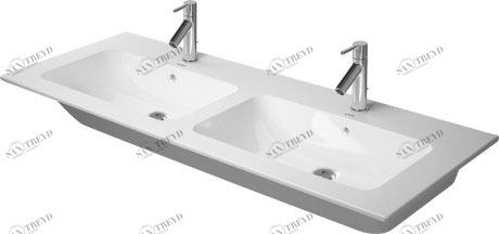 2336133260 Подвесная раковина настенная овальная Duravit ME BY STARCK