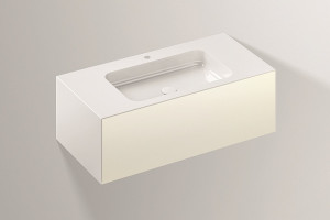 5156814000 Умывальник с тумбой, wp.folio3, белая, proshield, лакированная, шелковисто-матовый блеск, белый Alape серия FO (Folio)