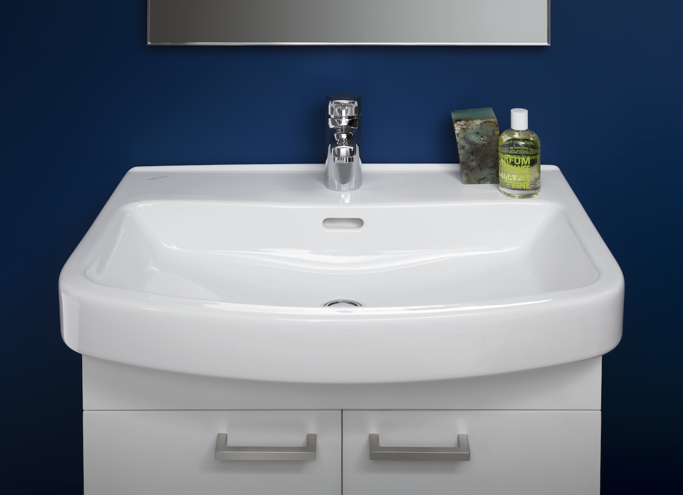 H4474019001441 Зеркало с алюминиевой рамкой, без подсветки LAUFEN PRO - Вид №4