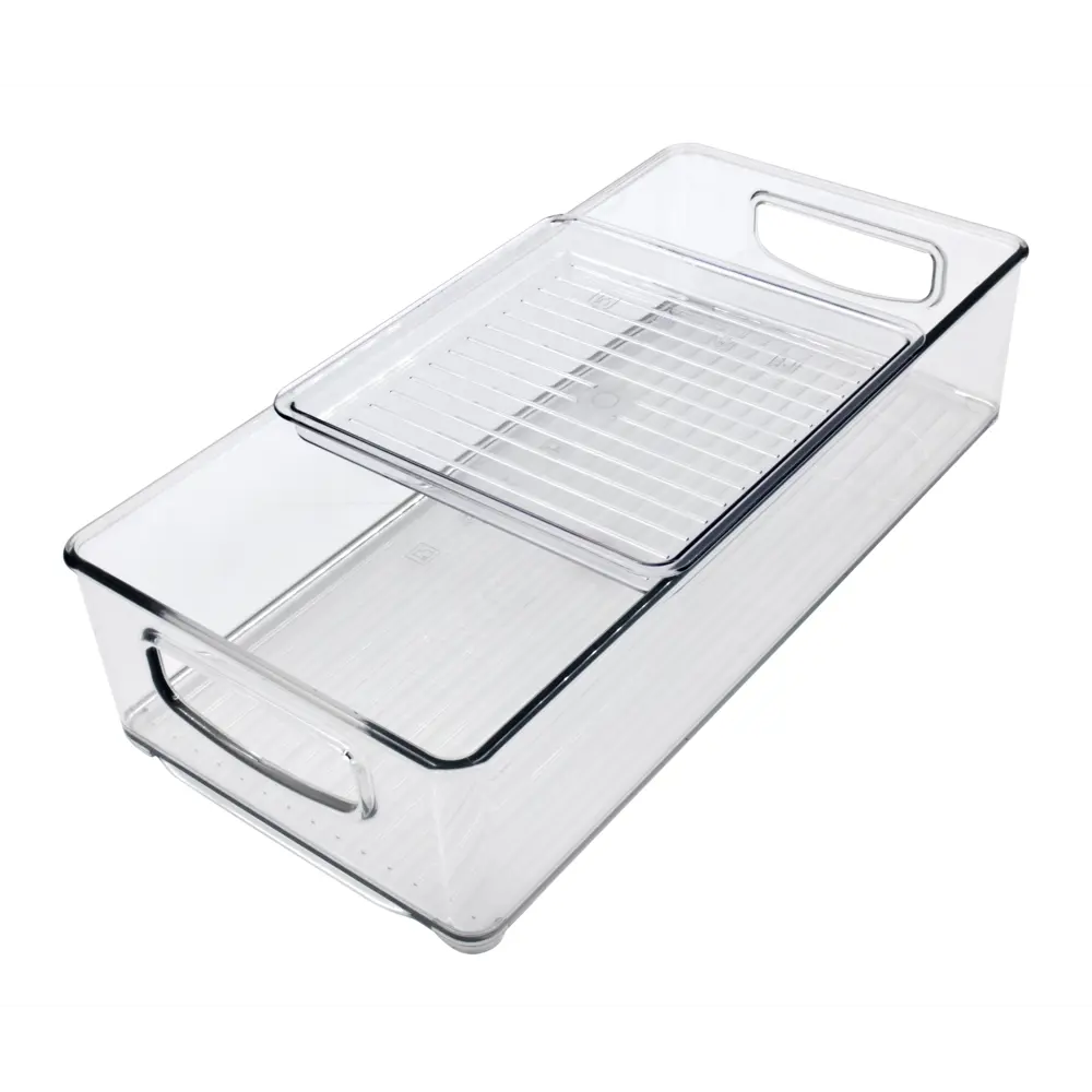 Контейнер для пищевых продуктов KONSENSA 31.2x15.2x7.5 см пластик прозрачный STLM-2001350 - Вид №5