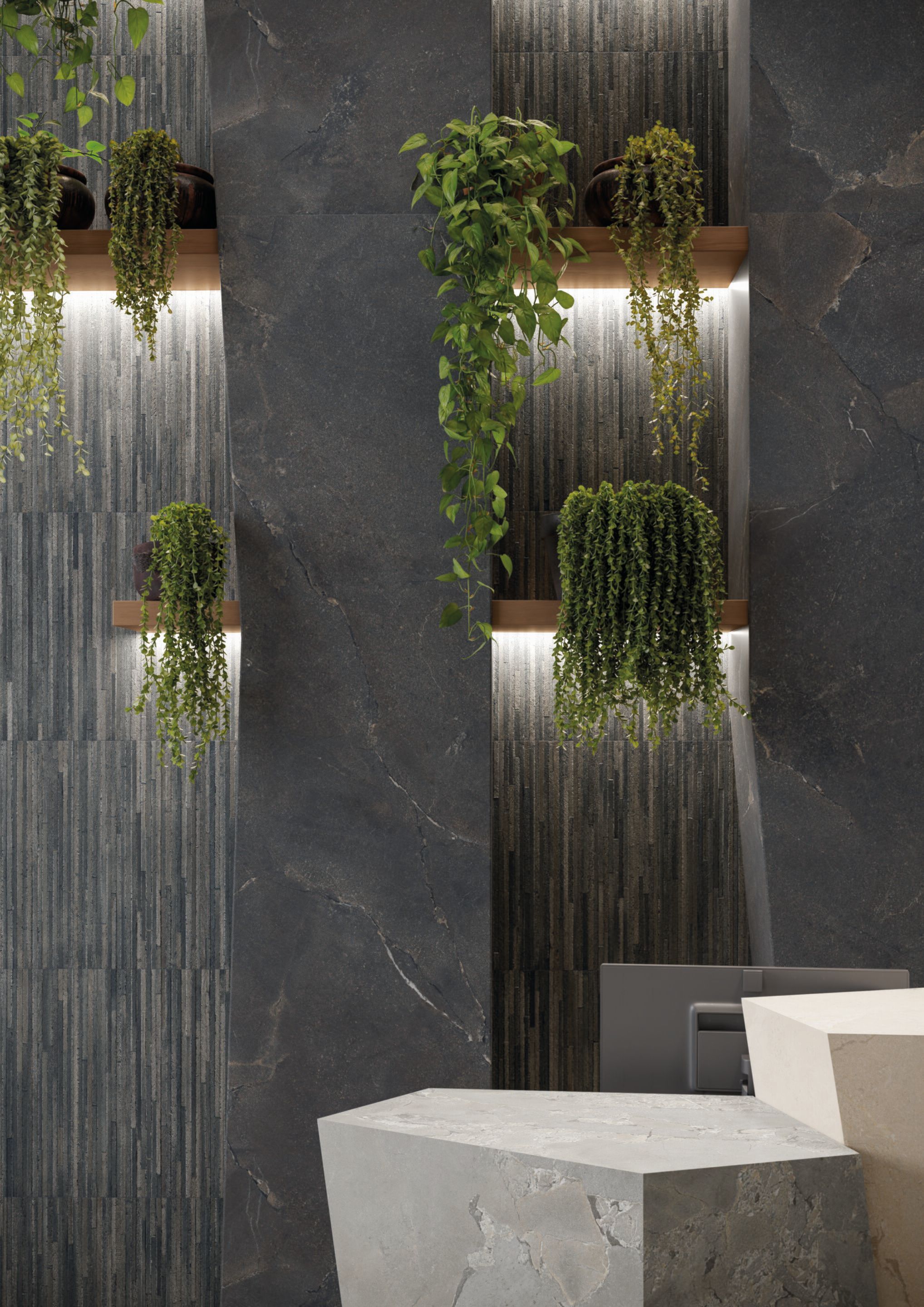 Пол / облицовка керамогранита с эффектом камня Provenza Unique Intensity ARCH-00097172 - Вид №3