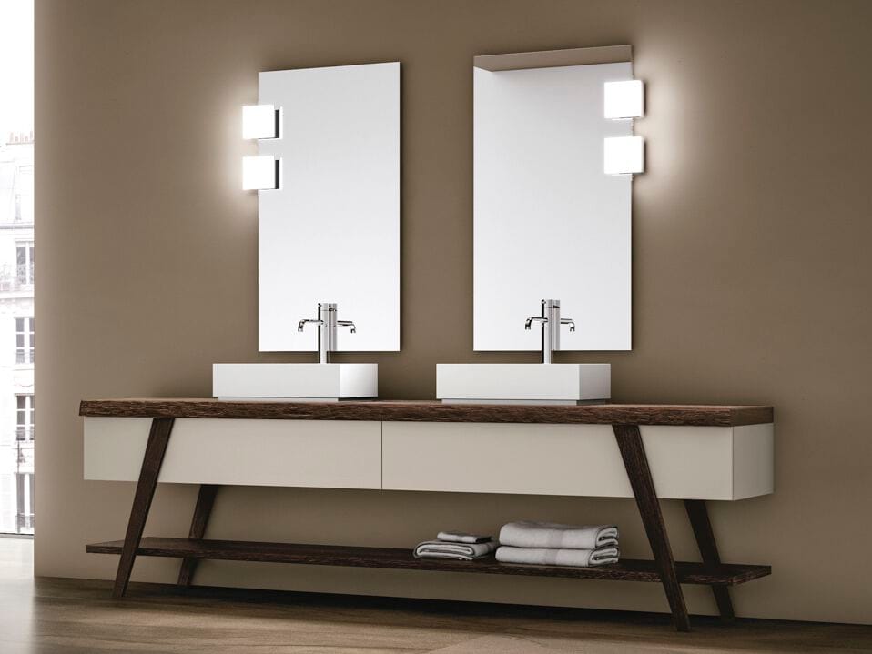 Напольная двойная раковина с ящиками Gruppo Geromin Fratino ARCH-00046189