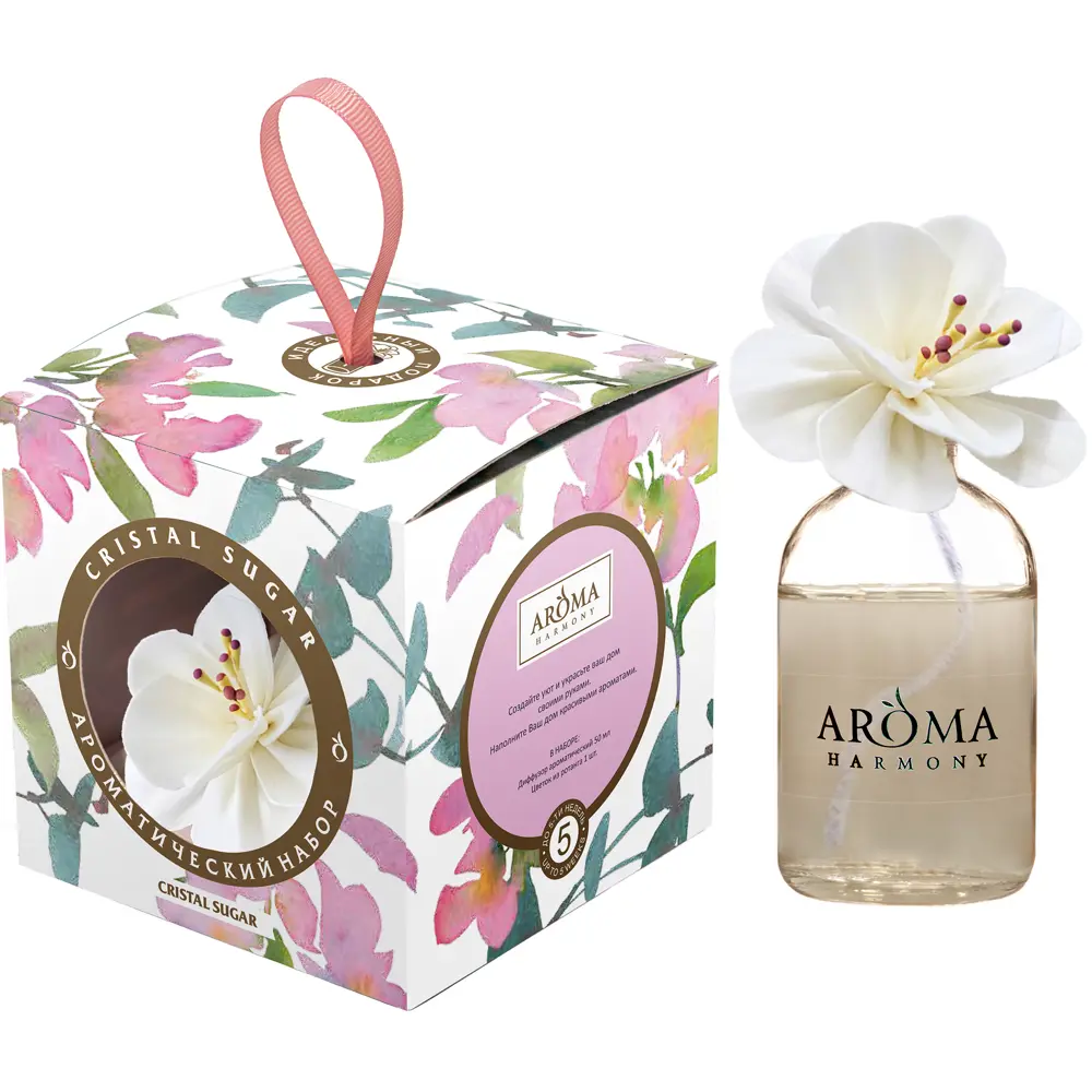 Диффузор ароматический Cristal Sugar 50 мл 83815357 STLM-2211034 AROMA HARMONY 