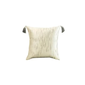 90330358 Декоративная подушка Edelson Velvet экрюлюкс, 45x45 см STLM-1030048